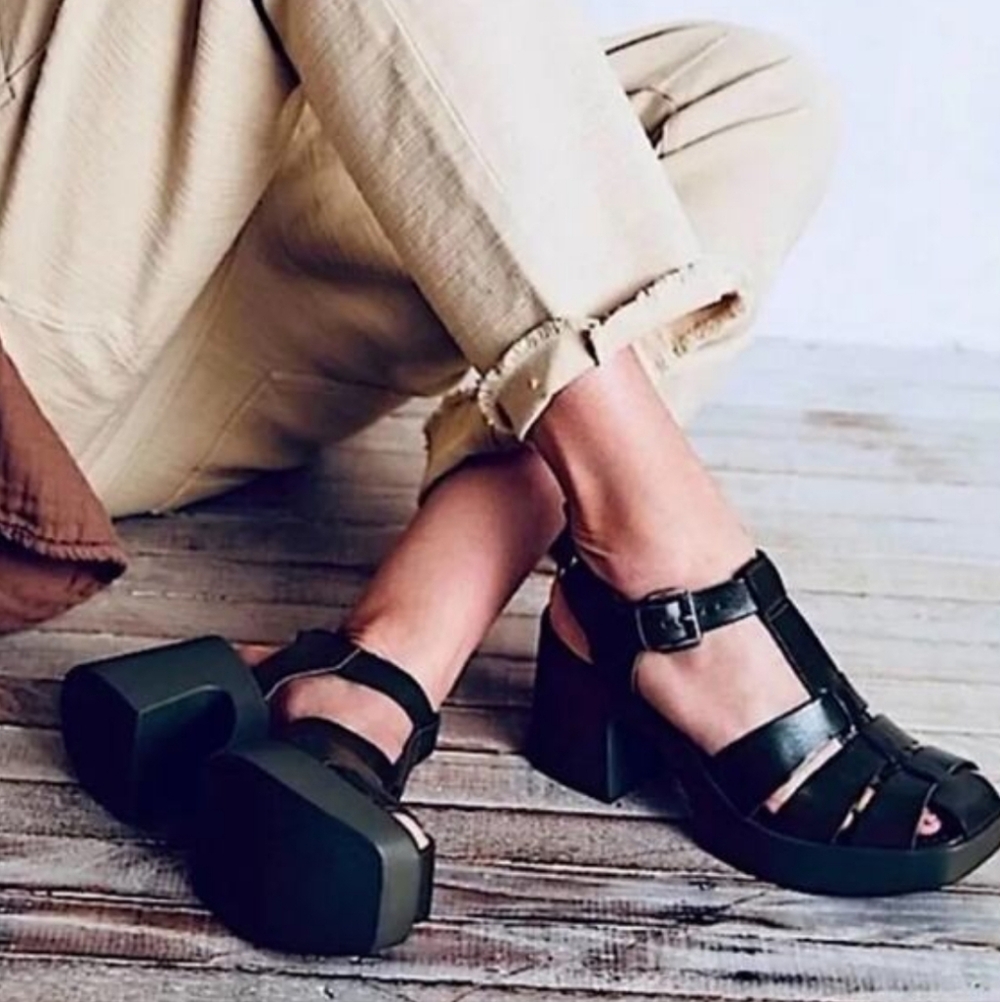 Free People Pacific Platform Fisherman Sandals - Picture 2 of 16